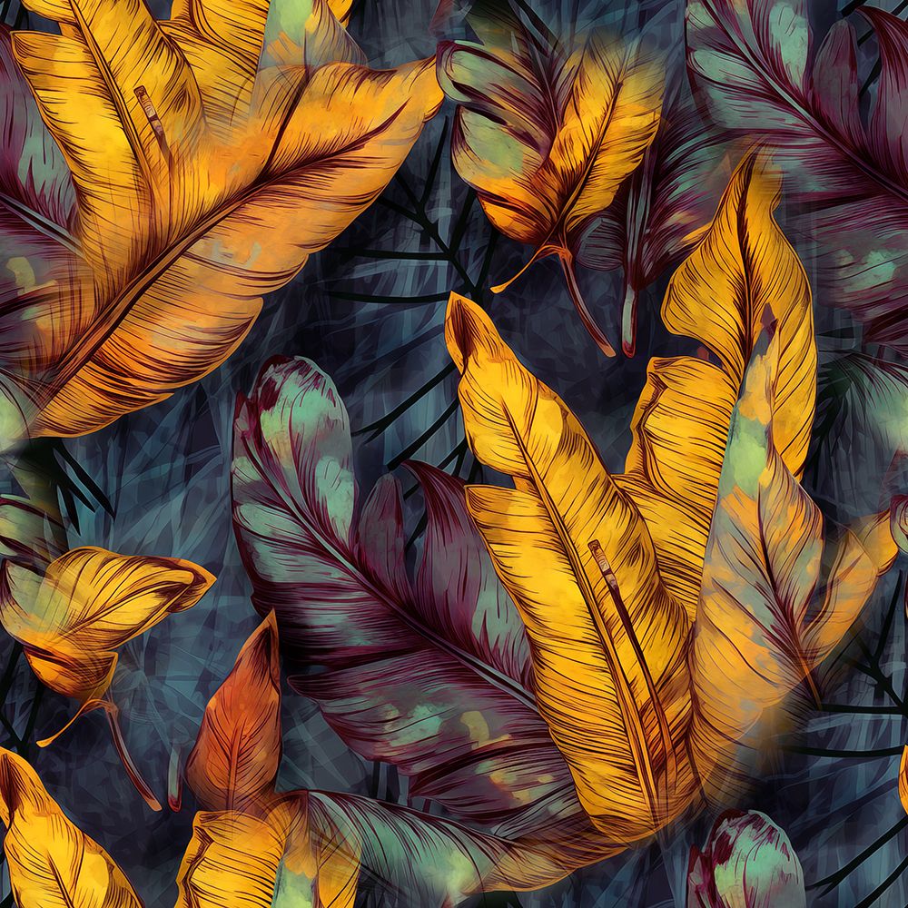 Watercolor Feathers 25 art print by Justyna Jaszke for $57.95 CAD