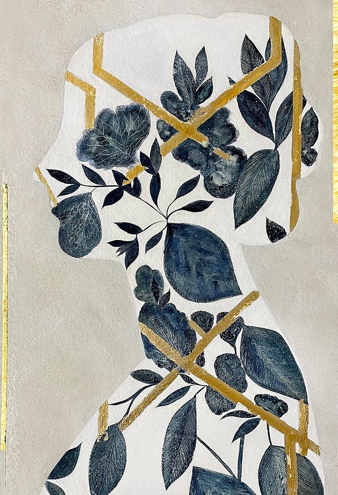 Blue landscape art print by Karenina Fabrizzi for $57.95 CAD