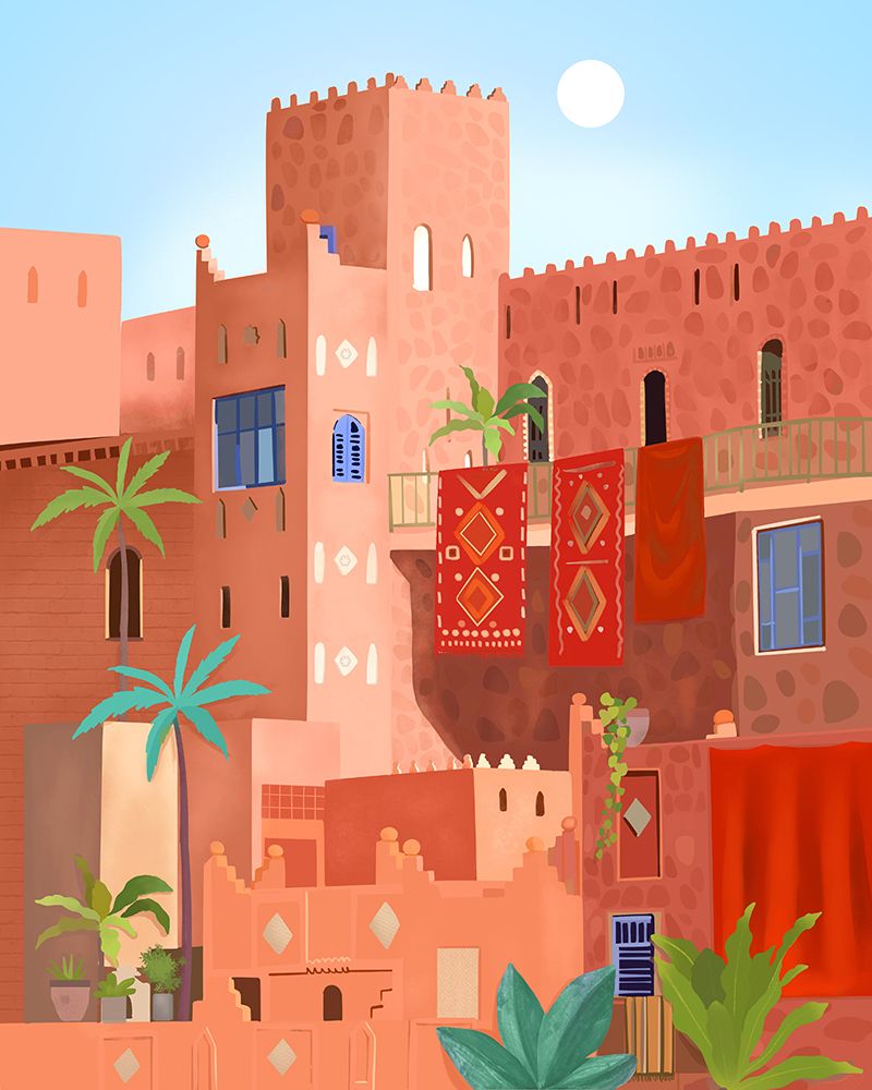 Kashbah art print by Petra Lizde for $57.95 CAD