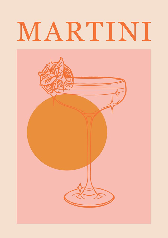 Martini Ratioiso art print by Grace Digital Art for $57.95 CAD