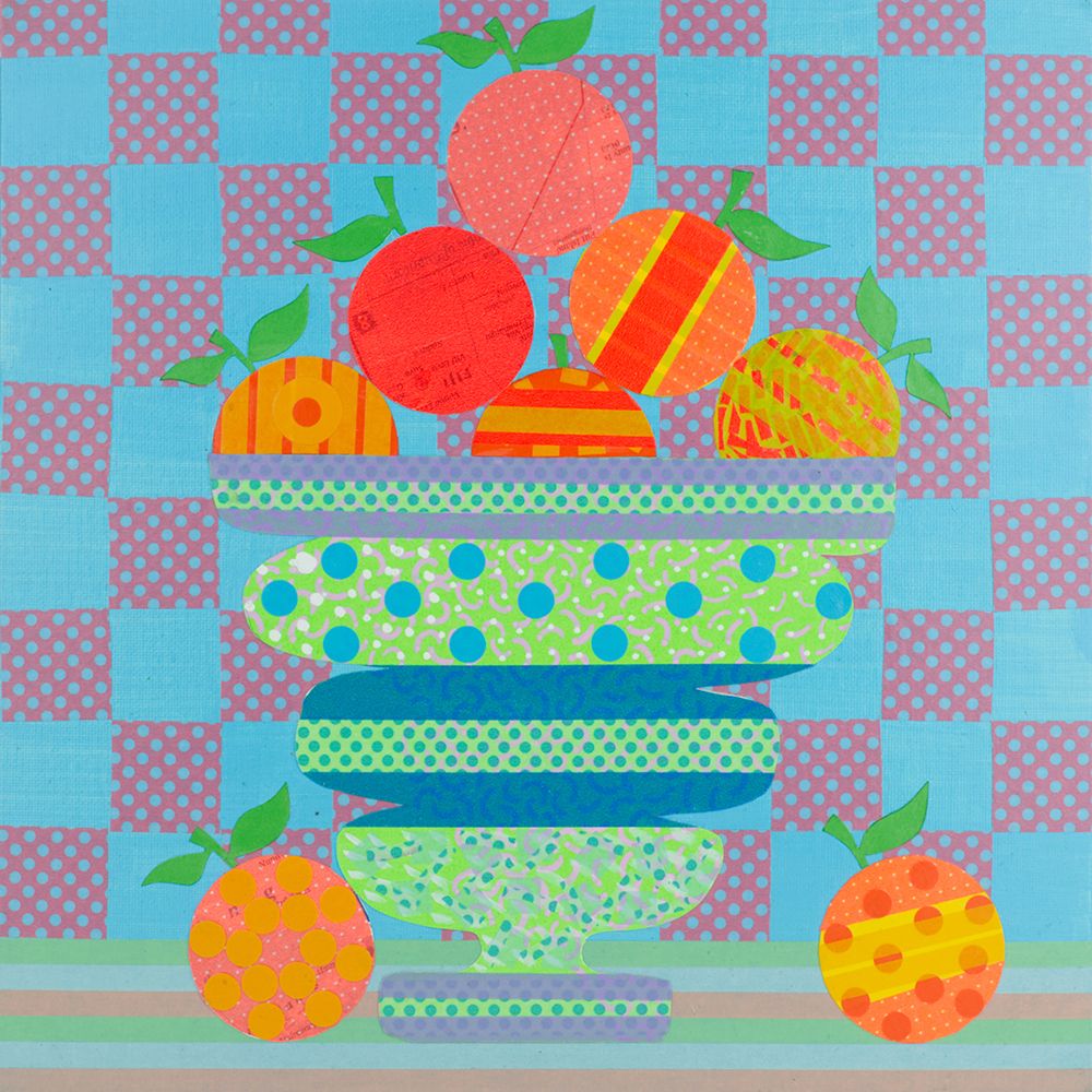 Blues and Oranges art print by David Galan for $57.95 CAD