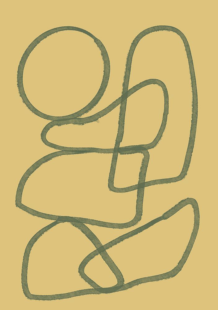 Line drawing ABSTRACT art print by Sharyn Bursic for $57.95 CAD