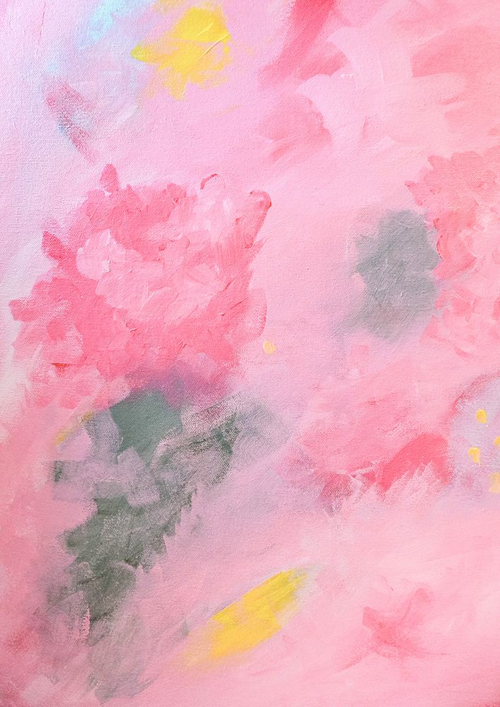 Pinkbouquetabstractiv Ratioiso art print by Grace Digital Art for $57.95 CAD