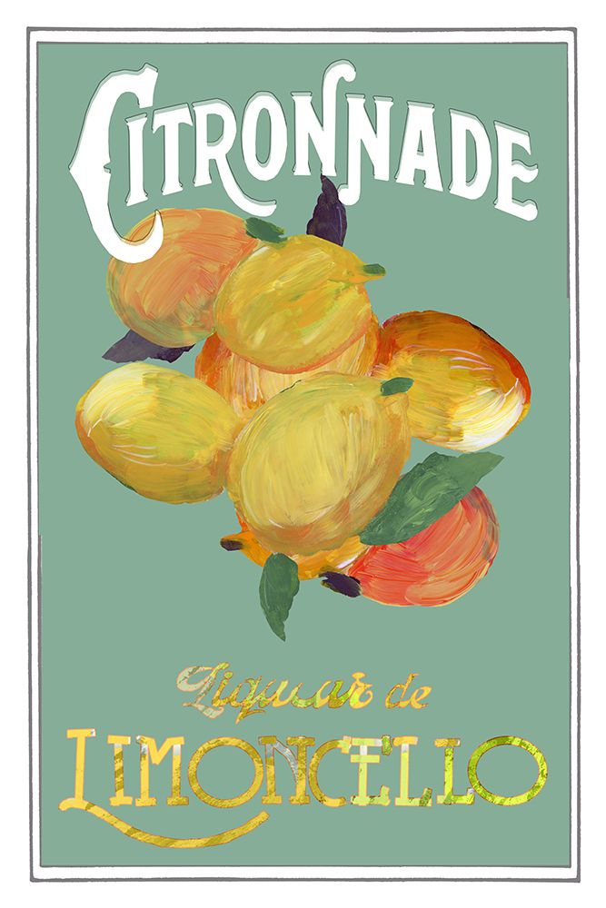 Citronnade Limoncello art print by cartissi for $57.95 CAD