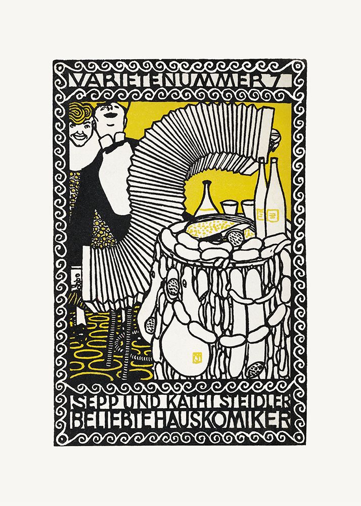 Sepp and Kathi Steidler art print by Moriz Jung for $57.95 CAD