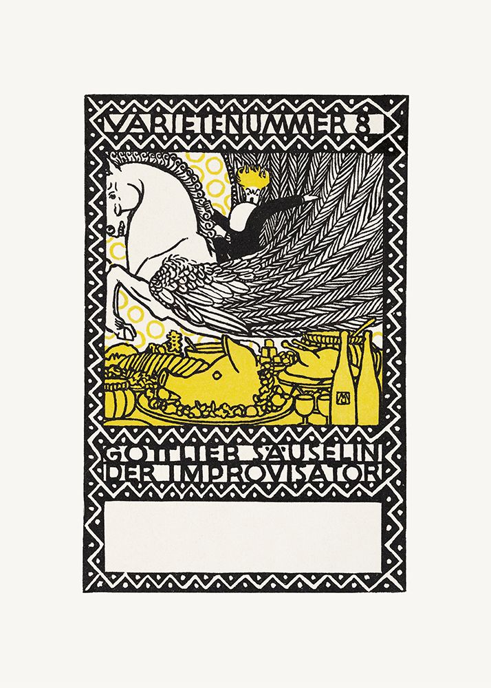 Gottlieb Säuselin the Improviser art print by Moriz Jung for $57.95 CAD
