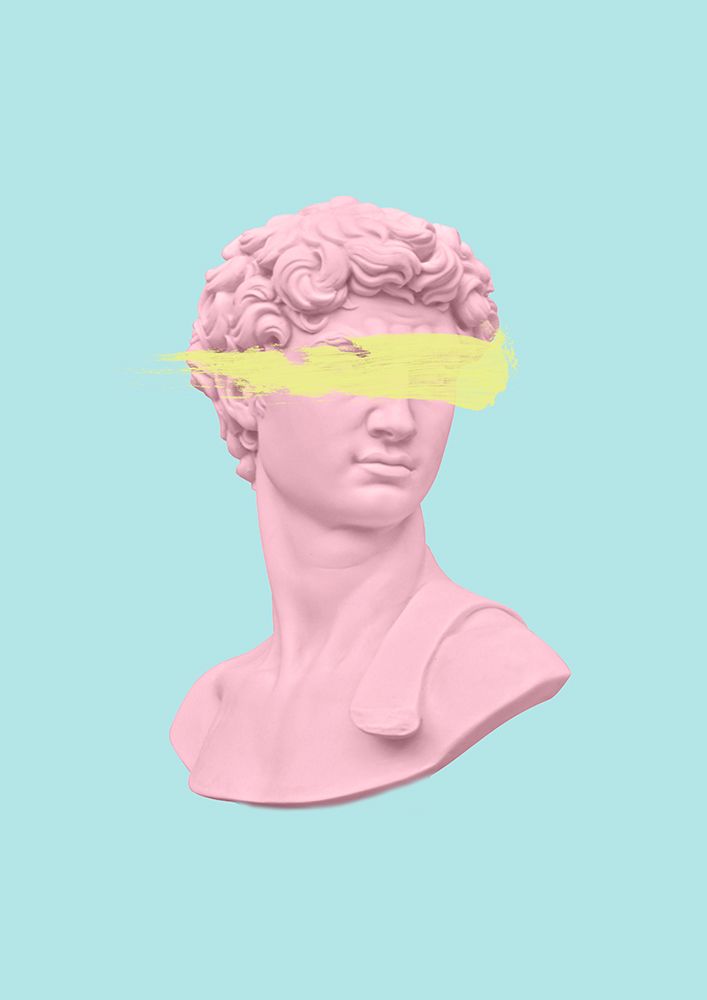 Davidbluepink Ratioiso art print by Grace Digital Art for $57.95 CAD