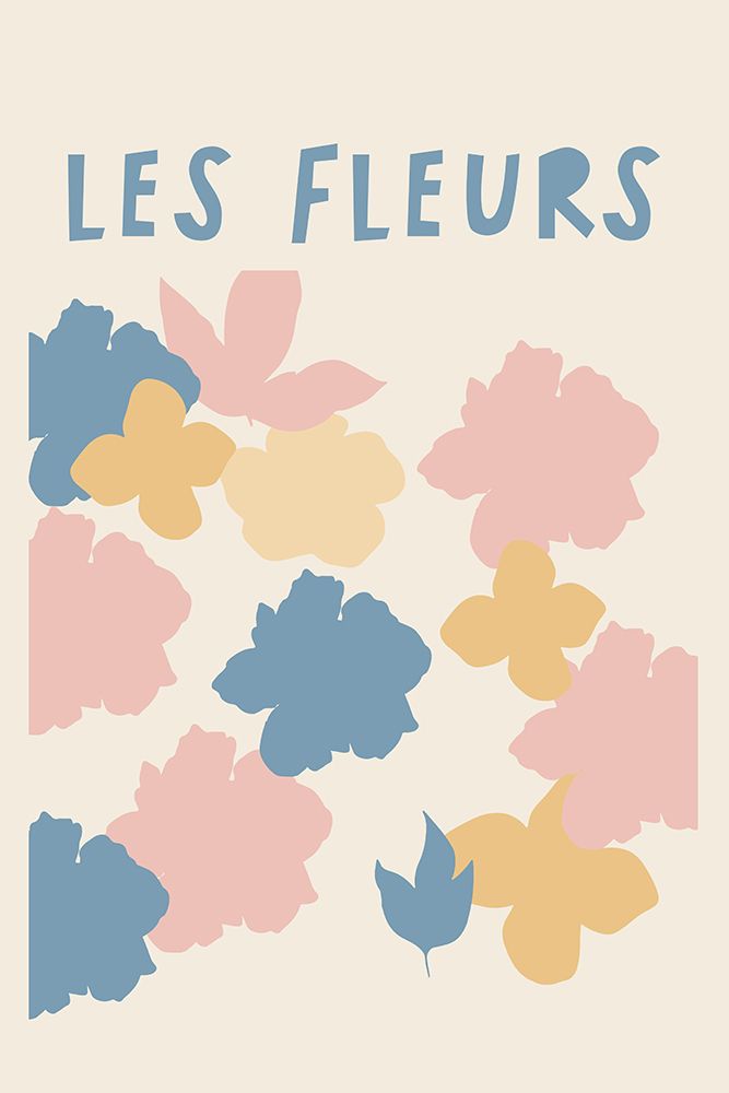 Lesfleursblue Ratio2x3 art print by Grace Digital Art for $57.95 CAD