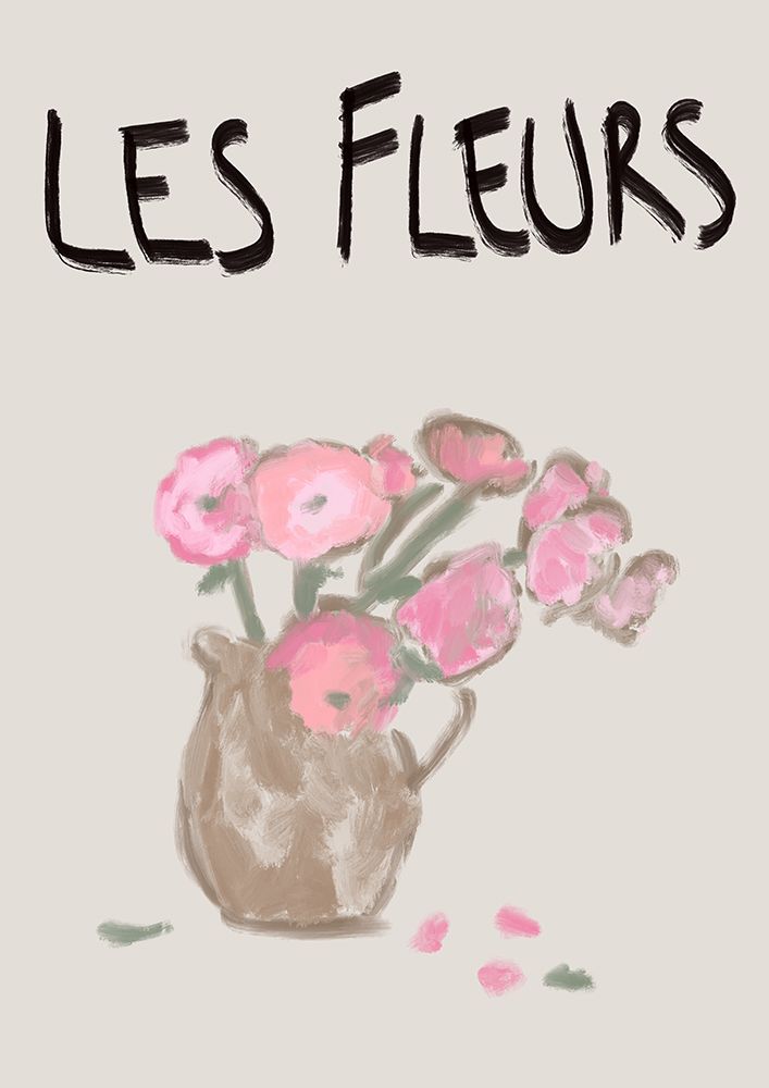 Lesfleursillustration Ratioiso art print by Grace Digital Art for $57.95 CAD