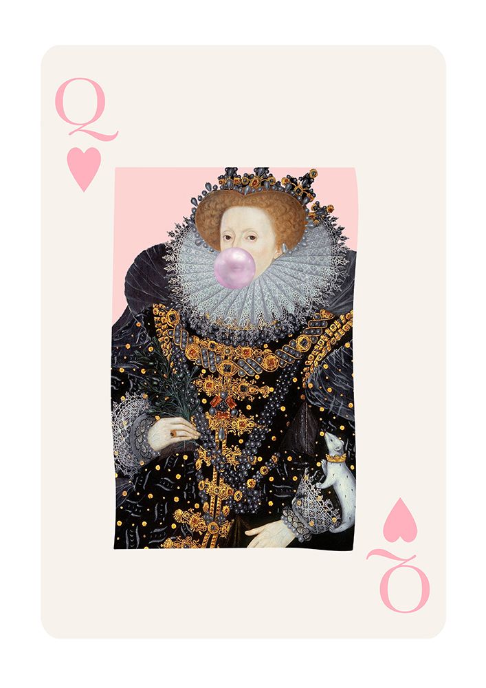 Queenelizabethhearts Iso art print by Grace Digital Art for $57.95 CAD