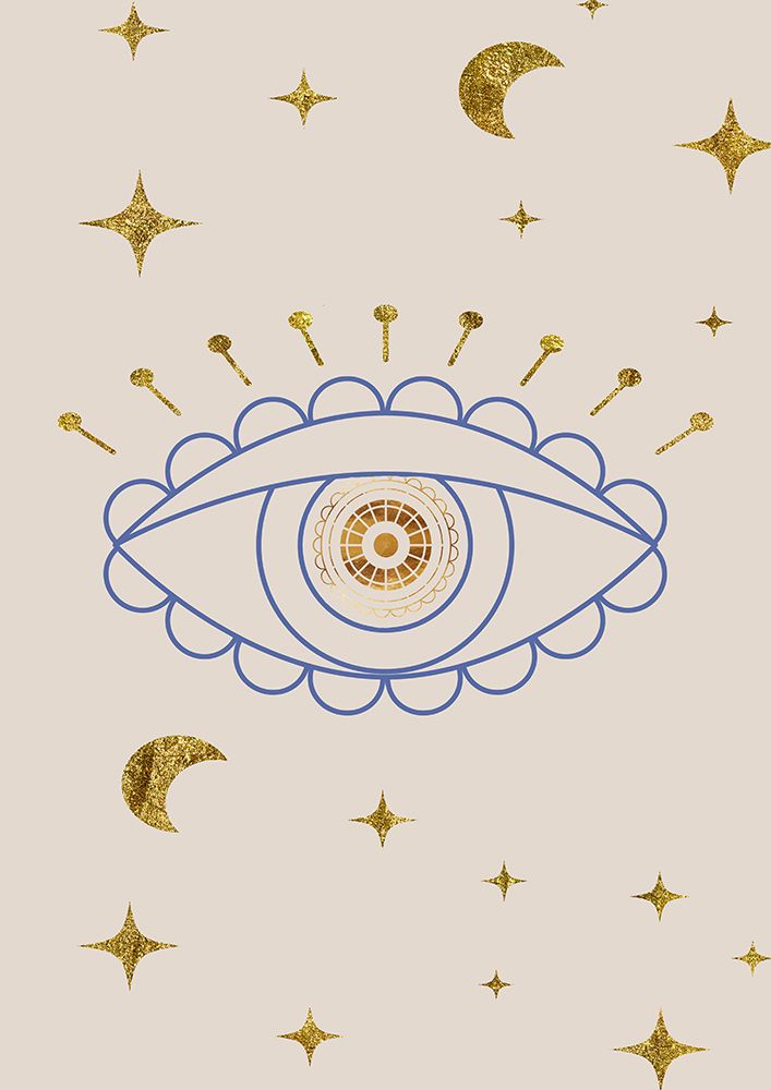 Evileyegold Ratioiso art print by Grace Digital Art for $57.95 CAD