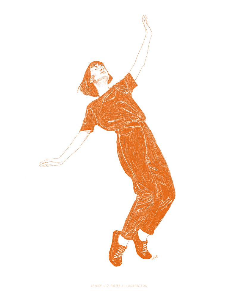Jlr Dancing14 Copy 2 art print by Jenny Liz Rome for $57.95 CAD