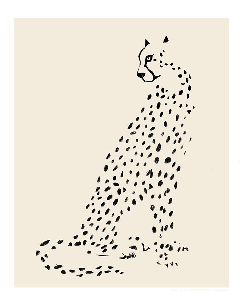 Pandc Leopard art print by Jenny Liz Rome for $57.95 CAD