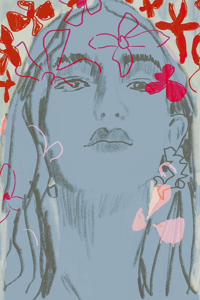 Portrait  No.18 art print by Beate Tubach for $57.95 CAD