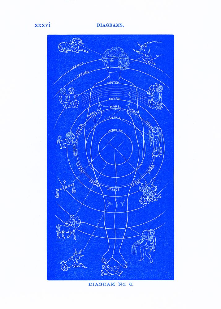 Solar Biology No. 6  blue (creative ed.) art print by Hiram Eratus Butler for $57.95 CAD