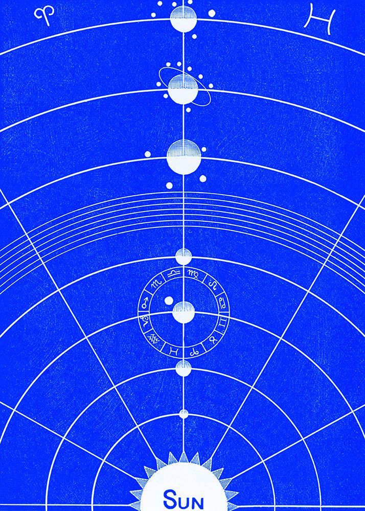 Solar Biology No.5 Blue (Creative ed.) Full art print by Hiram Eratus Butler for $57.95 CAD