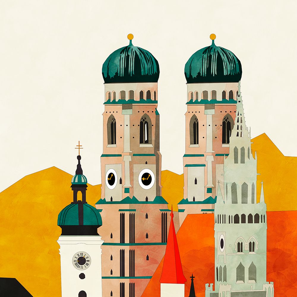 Munich art print by Ana Rut Bre for $57.95 CAD