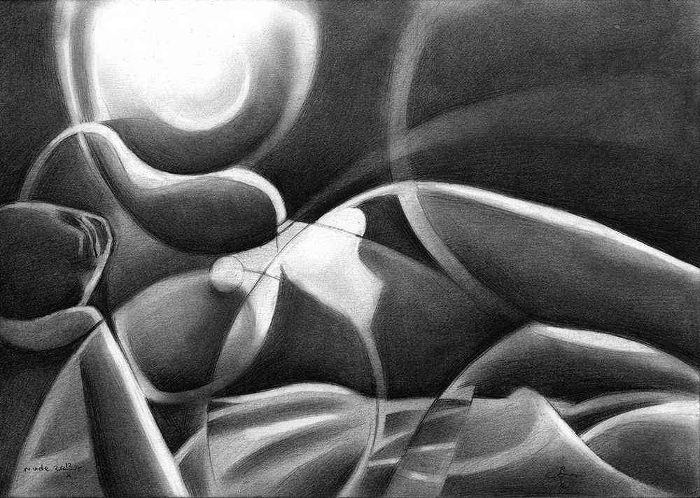 Nude - 12-10-15 art print by Corne Akkers for $57.95 CAD