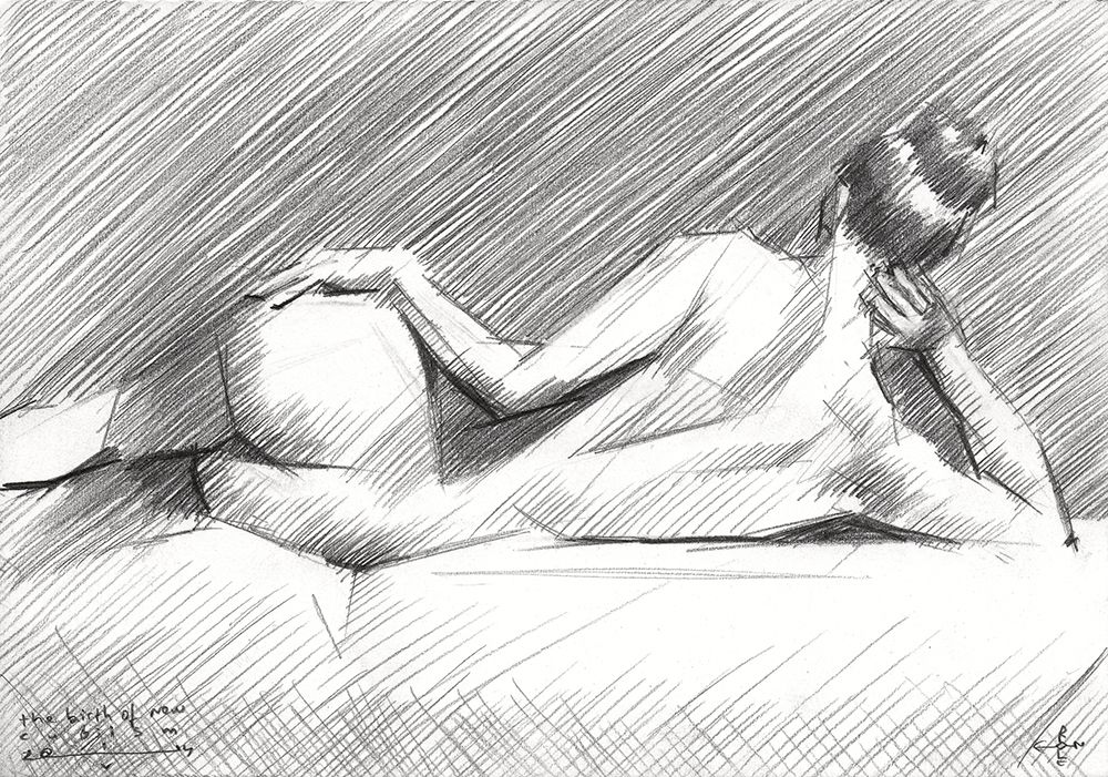 The Birth of New Cubism - 01-05-14 - 3 art print by Corne Akkers for $57.95 CAD