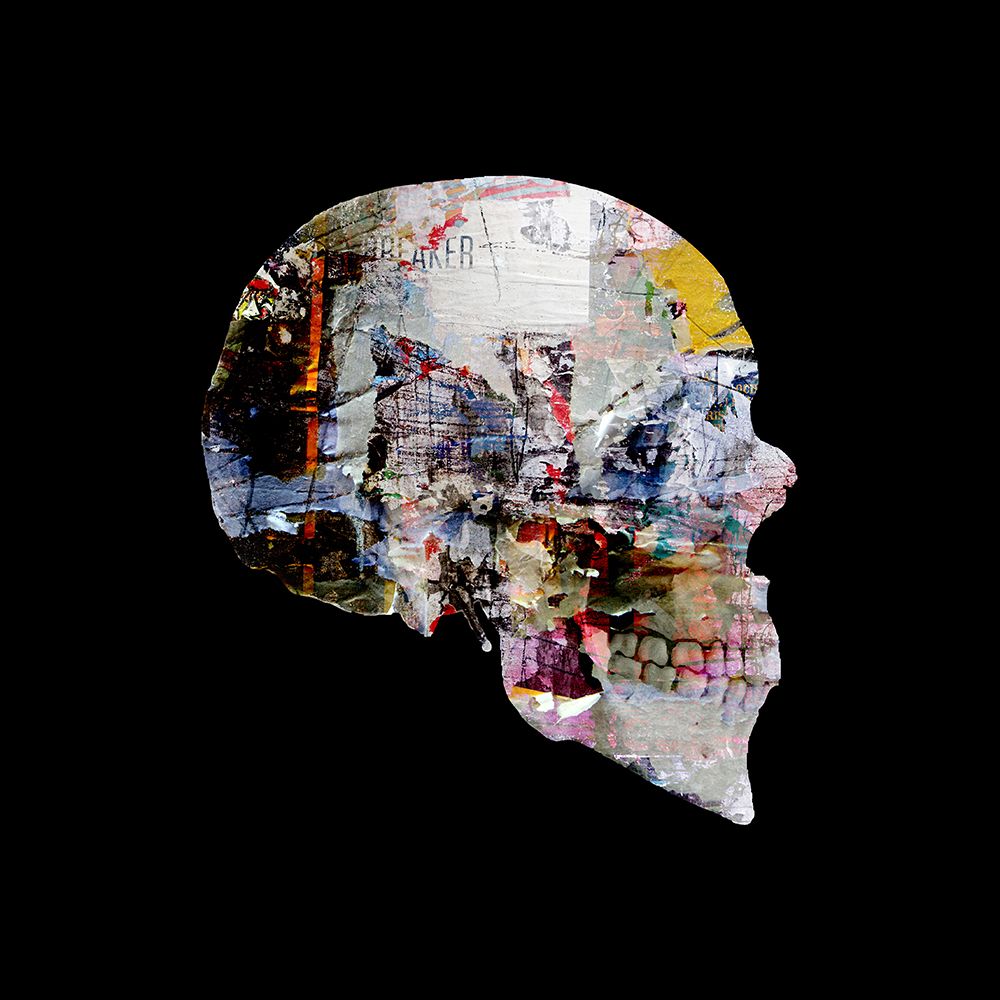 Urban Grunge Skull art print by Paslier Morgan for $57.95 CAD