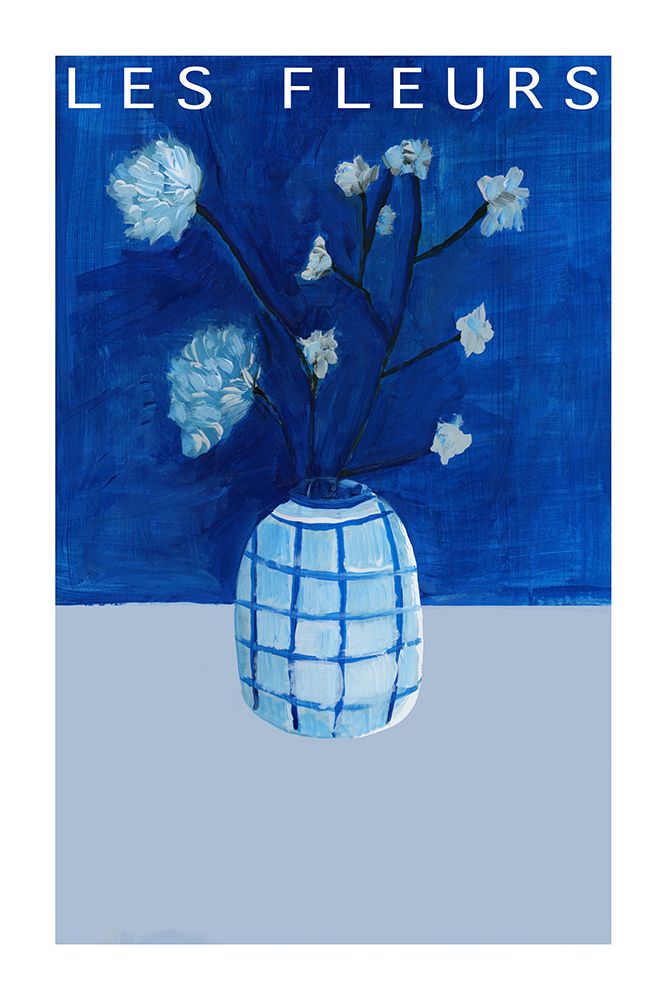 Les Fleurs art print by cartissi for $57.95 CAD