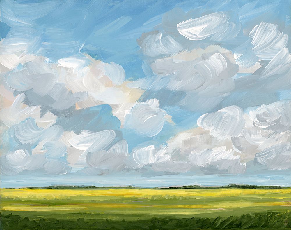 Clouds a Canola art print by Nicole Walsh for $57.95 CAD