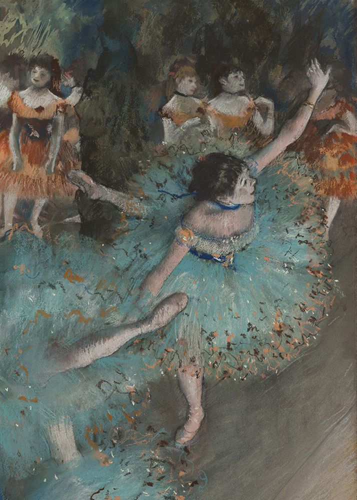 Swaying Dancer art print by Edgar Degas for $57.95 CAD