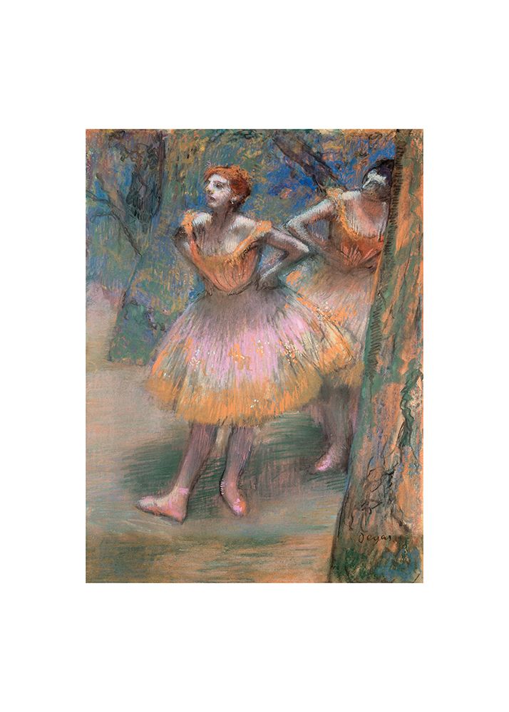 Two Dancers No.2 art print by Edgar Degas for $57.95 CAD