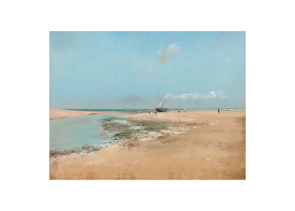 Beach At Low Tide No.2 art print by Edgar Degas for $57.95 CAD