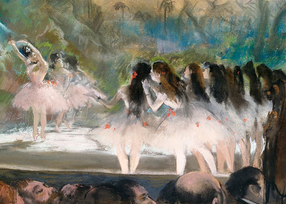 Ballet At the Paris OpeI├é∩┐╜ra art print by Edgar Degas for $57.95 CAD