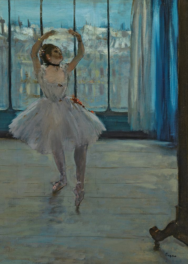Dancer Posing for a Photographer art print by Edgar Degas for $57.95 CAD