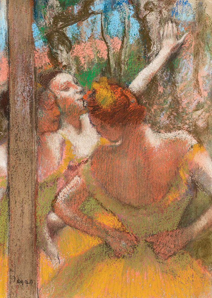 Dancers art print by Edgar Degas for $57.95 CAD
