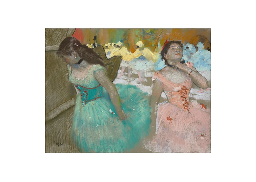 Entrance of the Masked Dancers No.2 art print by Edgar Degas for $57.95 CAD