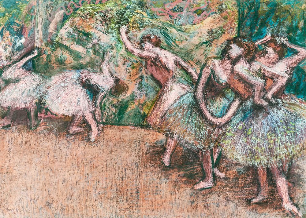 Ballet Scene art print by Edgar Degas for $57.95 CAD