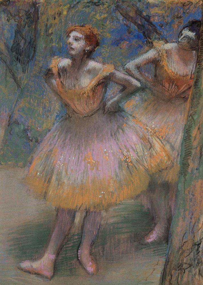 Two Dancers art print by Edgar Degas for $57.95 CAD