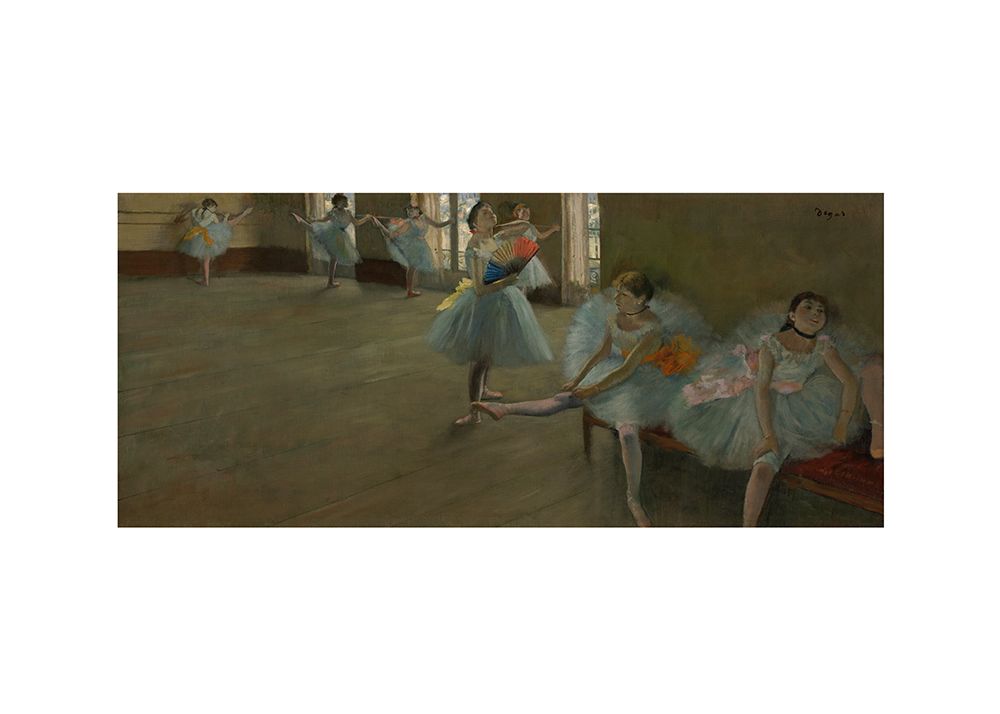 Dancers In the Classroom art print by Edgar Degas for $57.95 CAD