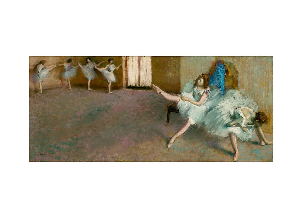 Before the Ballet art print by Edgar Degas for $57.95 CAD