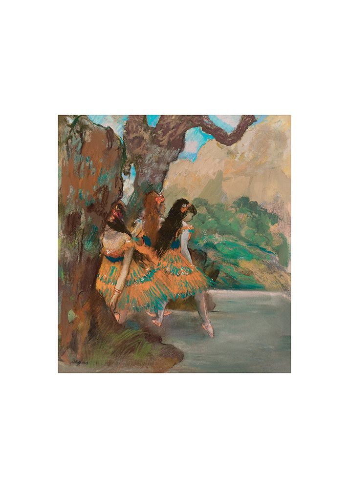 Ballet Dancers No.2 art print by Edgar Degas for $57.95 CAD