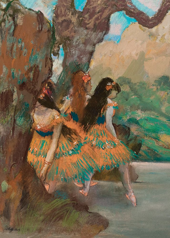 Ballet Dancers art print by Edgar Degas for $57.95 CAD
