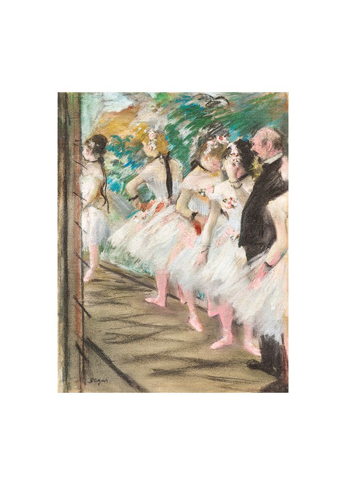 The Ballet No.2 art print by Edgar Degas for $57.95 CAD