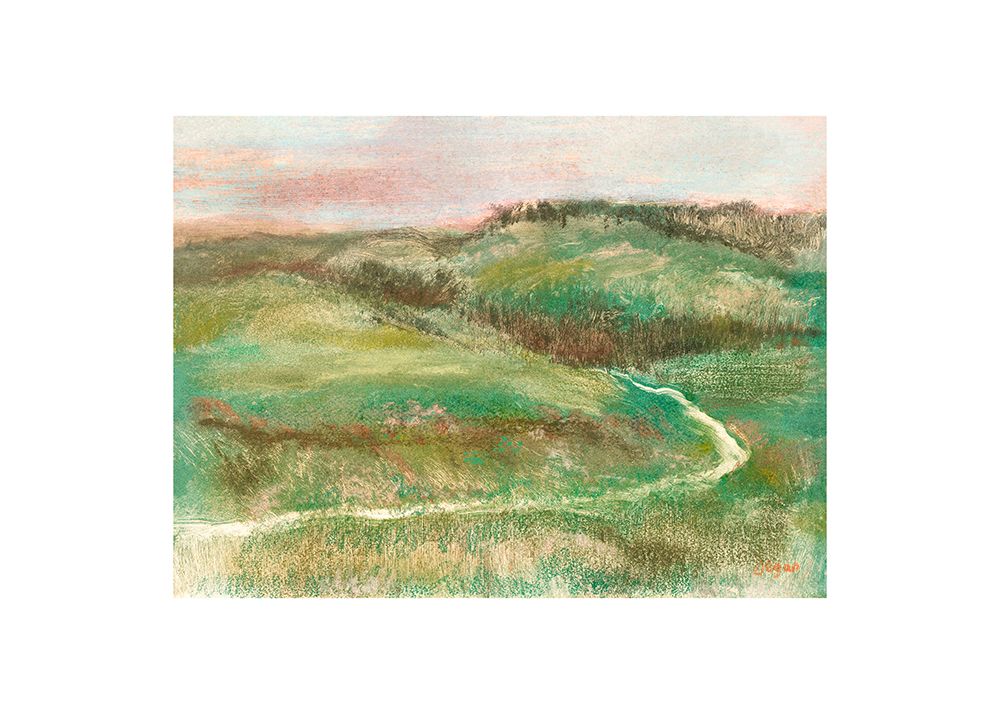 Landscape No.2 art print by Edgar Degas for $57.95 CAD