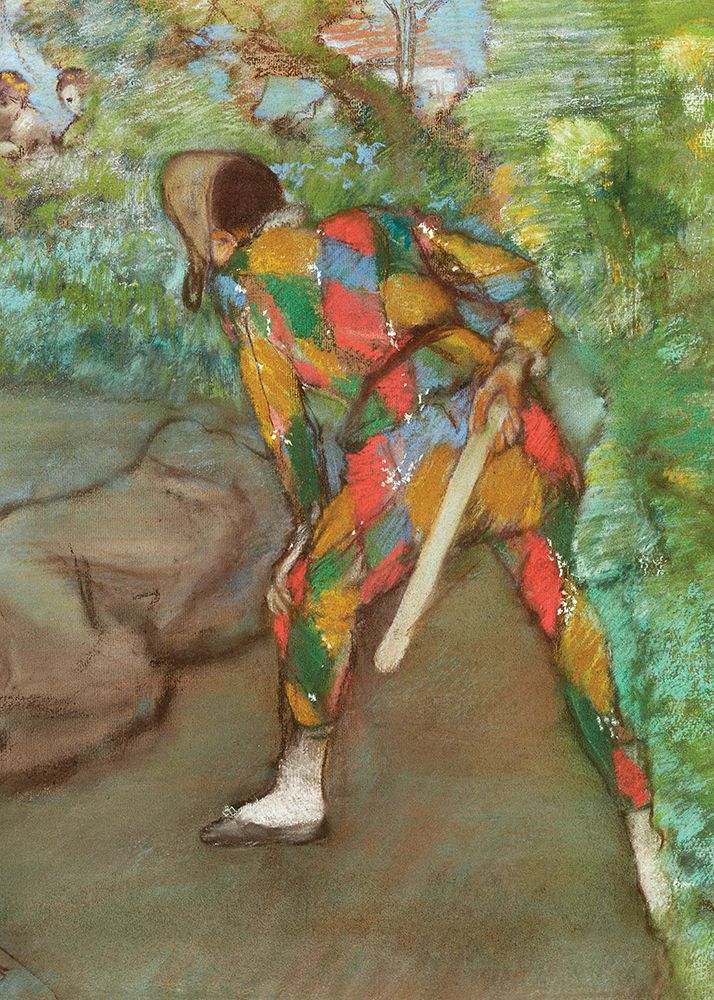 Harlequin  No.2 art print by Edgar Degas for $57.95 CAD