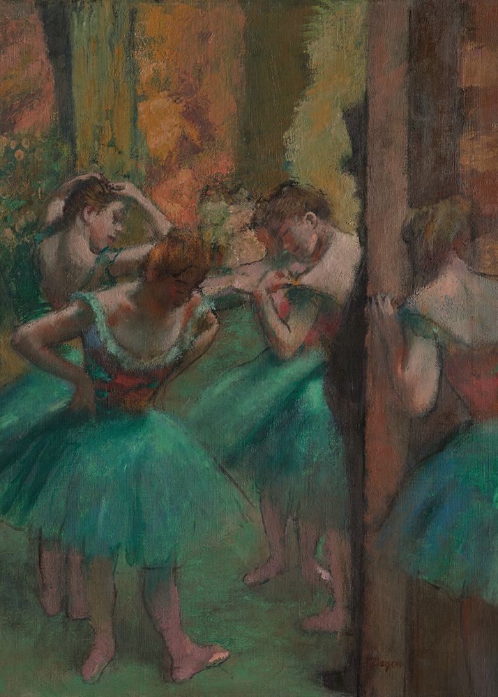 Dancers art print by Edgar Degas for $57.95 CAD