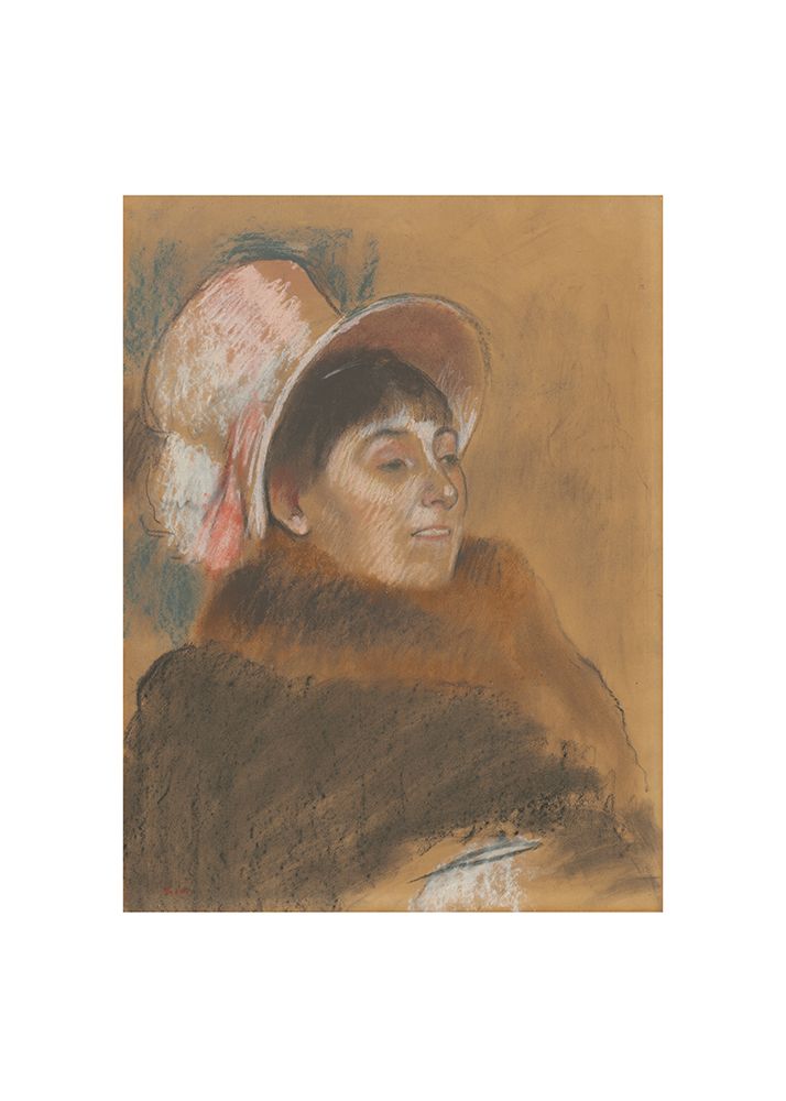 Madame Dietz Monnin art print by Edgar Degas for $57.95 CAD