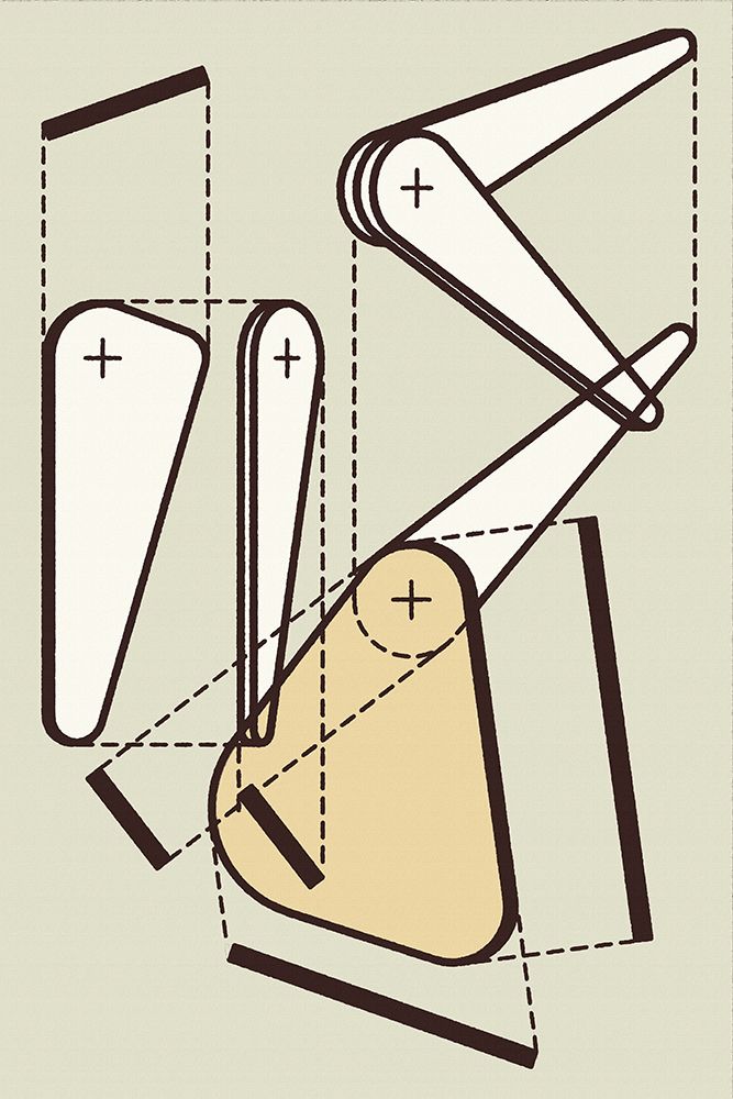 Vintage Mechanical Diagram art print by Rafa Mateo for $57.95 CAD