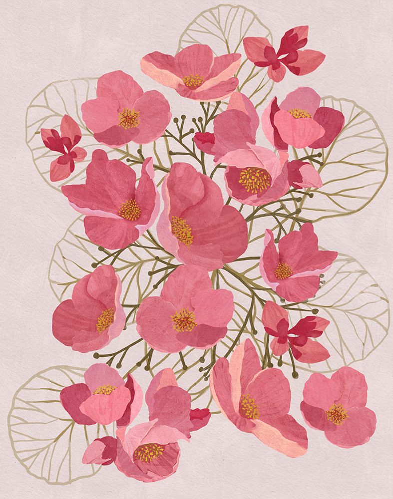 Japanese Quince art print by Katie O'Shea for $57.95 CAD