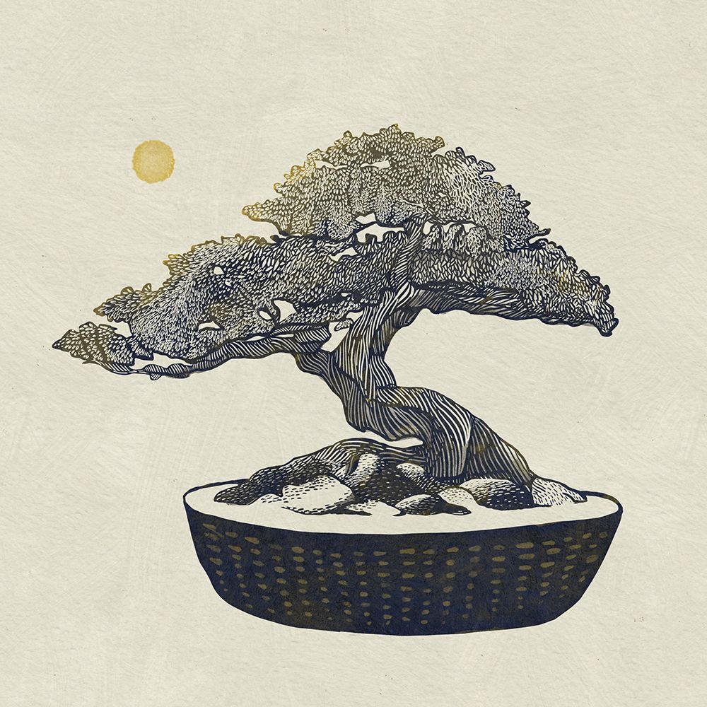 Bonsai Tree art print by Katie O'Shea for $57.95 CAD