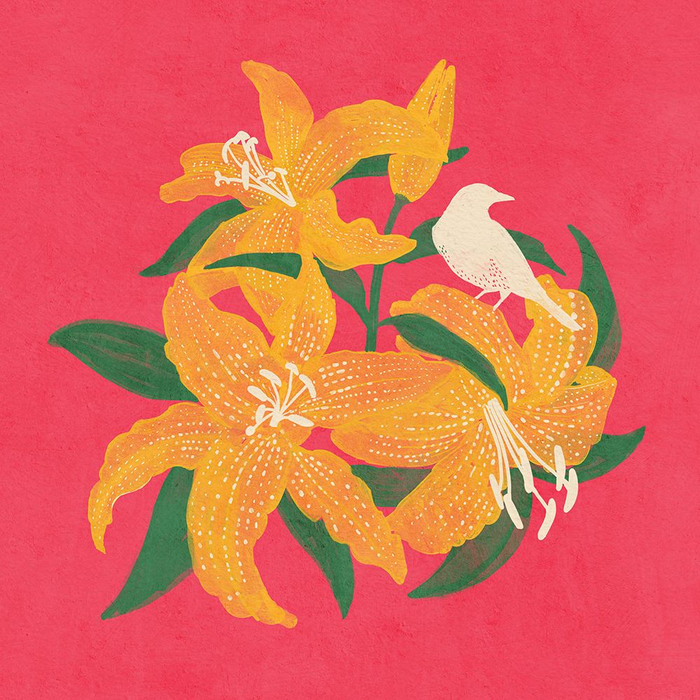 Birdandlillies art print by Katie O'Shea for $57.95 CAD