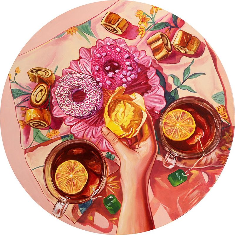 Spill the Tea art print by Anna Zdanowicz for $57.95 CAD