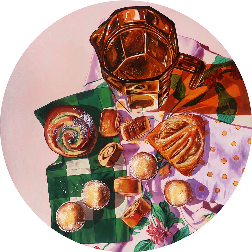 Amber and Green art print by Anna Zdanowicz for $57.95 CAD